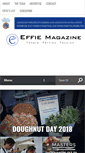 Mobile Screenshot of effiemagazine.com
